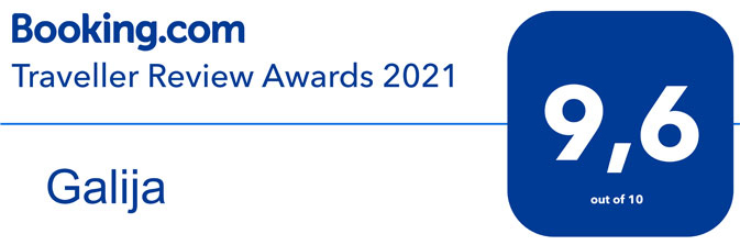 Booking review award 9.6